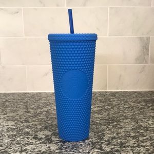 💙HP💙 NWT Starbucks Studded Blue Exclusive & Rare Tumbler 24oz